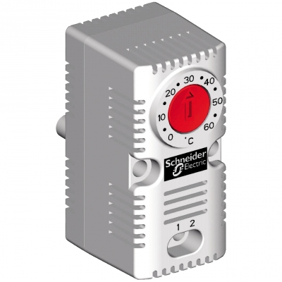 Thermostat - Climasys CC - A ouverture - Rouge - Schneider electric NSYCCOTHCF