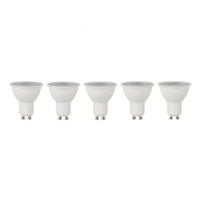 Ampoule � LED - GU10 - 5W - 2700K - 38D - 370 Lm - Lot de 5 - Bailey 144920