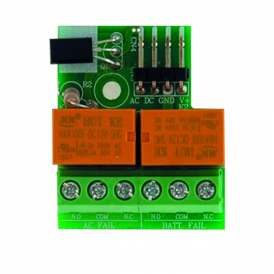 Carte report d�fauts alimentation - Pour coffrets RSX-C et les coffrets RSXV-C - Izix RSXU-ARM