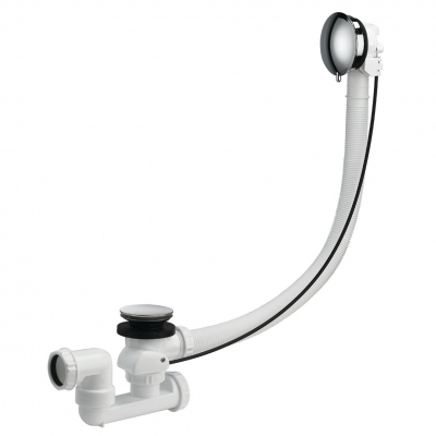 Vidage de baignoire - A cable - Longueur 650 mm - Chrom� - Altech 7043847