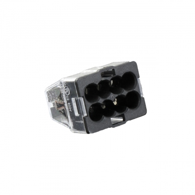 Connecteurs automatiques - Mini Connex - 8 entr�es - Noire - Boite de 50 - BLM Distribution 460180