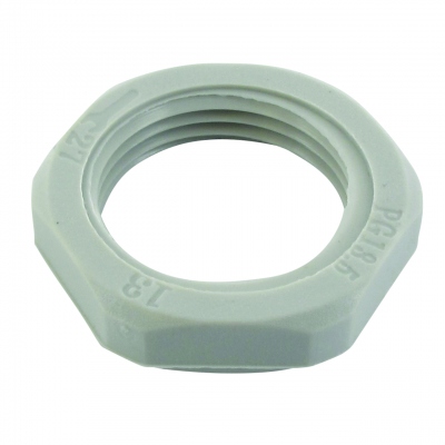 Ecrou presse �toupe - En polyamide - ISO20 - Gris - BLM Distribution 102202