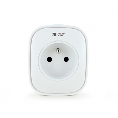 Prise connect�e - 16A - Avec mesure de consommation - Delta Dore 6353005