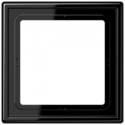 Cadre - 1 Poste - LS - Noir - Jung Ls990 LS981SW