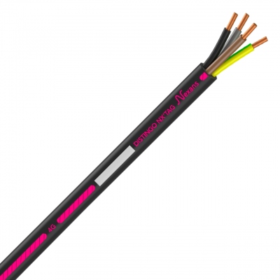 Cable �lectrique - Rigide - R2V - 4G1.5 mm� - Couronne de 100 m�tres - NXTAG - Distingo