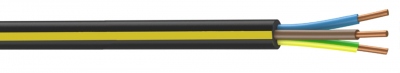 Cable lectrique - Rigide - R2V - 2 x 2.5 mm - Au mtre