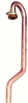Crosse de sortie de compteur B - D2236 - Ecrou 6/20 - Pour tube cuivre 22 DN - Banides et Debeaurain 0223622