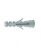 Cheville 6 x 30 mm sans collerette. Boite de 250