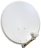 Kit parabole grise en acier 65cm + convertisseur LNB universel