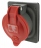 Prise tableau 32 Amp�res 3P+T IP44 rouge - Legrand Hypra EU 52919