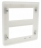 Enjoliveur 2X5 modules Legrand Mosaic blanc