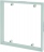 Trappe de visite - 30 x 30 cm - Fermeture magntique - A carreler - Bizline 400303