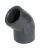 Coude PVC pression - 45� - Diam�tre 20 mm - Nicoll UC420F
