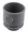 Manchette adaptation PVC - Femelle - Diam�tre 40 mm - Pour bouchon - Nicoll UMFA4