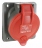 Prise tableau 16 Amp�res 3P+N+T IP44 rouge - Legrand Hypra 52224