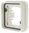 Support 1 poste Hager Cubyko composable blanc