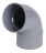 Coude PVC - Femelle / Femelle - 67�30 - Diam�tre 100 mm - Nicoll UCT66