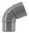 Coude PVC - M�le / Femelle - 67�30 - Diam�tre 32 mm - Nicoll UCF6