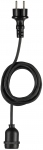 Luminaire suspendu - Bailey OUTDOOR - E27 - Avec prise - Noir - 5 M�tres - Bailey 143002