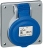 Prise tableau - 32 Amp�res - 2P+T - IP44 - Bleu - Legrand 555484