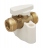 Robinet gaz - ROAI - M�le / M�le - Diam�tre 15 x 21 mm - Genius - Avec bouchon et attache - En coque - Banides 0295521