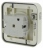 Prise de courant 2P+T 16A Hager Cubyko composable blanche
