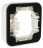 Support 1 poste Hager Cubyko composable blanc