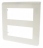 Enjoliveur 2X5 modules Legrand Mosaic blanc