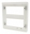 Enjoliveur 2X5 modules Legrand Mosaic blanc