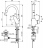 Mitigeur - Lavabo - Okyris - Chrom� - Porcher D0572AA