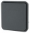 Va et vient 10A Hager Cubyko composable gris
