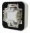 Va et vient 10A Hager Cubyko encastr� complet blanc