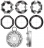 Kit accessoires traditionnel tunnel - Somfy 9013087
