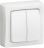 Commande double - Va et vient ou bouton poussoir - Composable - Blanc - Legrand 086020L