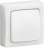 Va et vient ou bouton poussoir - Complet - Blanc - Legrand 086001L