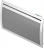 Panneau rayonnant - Intuis Quartea 3EO - Horizontal - 1250 Watts - Blanc - Intuis M241114