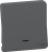 Enjoliveurs - Lentille - Gris - Mureva styl - Schneider electric MUR34204