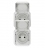 Prise de courant - 2 x 2P+T - Verticale - Blanc - Composable - Legrand Plexo 069643L
