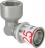 Coude � sertir - 90� - Taraudage femelle - S-Press PLUS - 20 mm vers 1/2 - Uponor 1070540