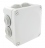 Boite de d�rivation - Optibox - 100 x 100 x 55 - T�tines - 1/4T - Avec patte - BLM Distribution 555420