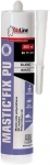 Mastic colle polyur�thane - Blanc - Cartouche 300 ml - Bizline 711211