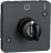 Interrupteur � cl� - 3 Positions - Gris - Composable - Mureva styl - Schneider electric MUR35061