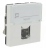 Prise RJ 45 cat. 6 STP blind�e alu 2M Legrand Mosaic