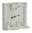 Obturateur 2 modules Alu Legrand Mosaic