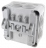 Boite de d�rivation - Optibox - 100 x 100 x 55 - T�tines - 1/4T - Avec patte - BLM Distribution 555420