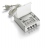 Amplificateur int�rieur fixe - 1 entr�e - 2 sorties - VHF+UHF - 15 Db - Fracarro AFI121T