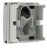 Sortie de c�ble modulaire 45x45mm Hager Systo titane