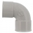 Coude PVC - Femelle / Femelle - 87�30 - Simple - Diam�tre 40 mm - Nicoll UCH88