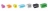 Bornes de connexion automatique 10 entr�es Christal mini Vert