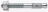 Cheville m�canique - Spit FIX3 - M8 x 70 mm - Boite de 100 - Spit 057451